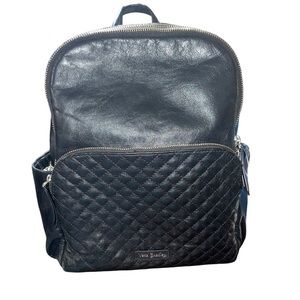 HP!! Vera Bradley Carryall Soft Leather Quilted Backpack